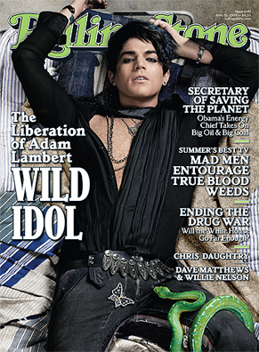 Adam Lambert na okładce Rolling Stone Adam Lambert na okładce Rolling Stone
